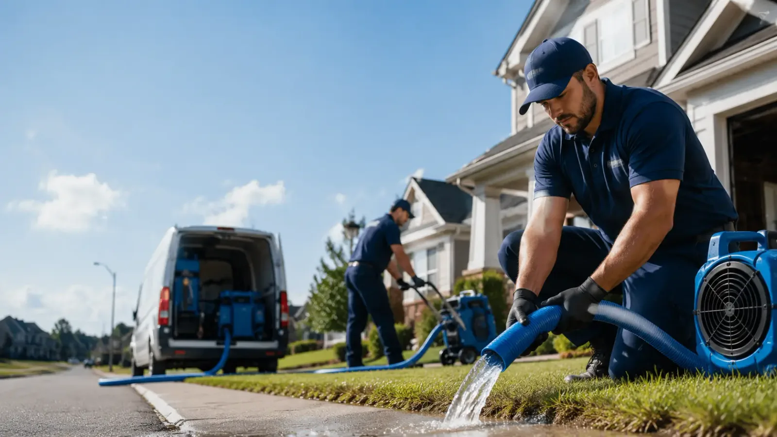 Flood Damage Restoration in Swanton, MD